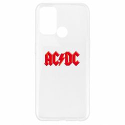 Чехол для Oppo A52/A72/A92 AC/DC Red Logo - PrintSalon
