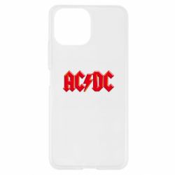 Чехол для Xiaomi Mi11 Lite AC/DC Red Logo - PrintSalon