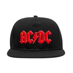 Снепбек AC/DC Red Logo - PrintSalon