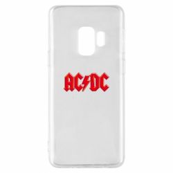 Чехол для Samsung S9 AC/DC Red Logo - PrintSalon