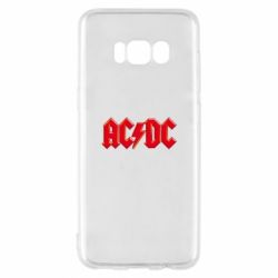 Чехол для Samsung S8 AC/DC Red Logo - PrintSalon