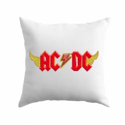 Подушка AC/DC с крыльями - PrintSalon