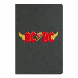 Блокнот с принто AC/DC с крыльями - PrintSalon