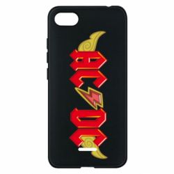 Чехол для Xiaomi Redmi 6A AC/DC с крыльями - PrintSalon