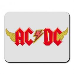 Коврик для мыши AC/DC с крыльями - PrintSalon