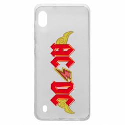 Чехол для Samsung A10 AC/DC с крыльями - PrintSalon