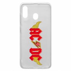 Чехол для Samsung A30 AC/DC с крыльями - PrintSalon