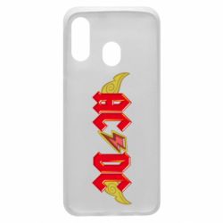 Чехол для Samsung A40 AC/DC с крыльями - PrintSalon