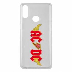 Чехол для Samsung A10s AC/DC с крыльями - PrintSalon