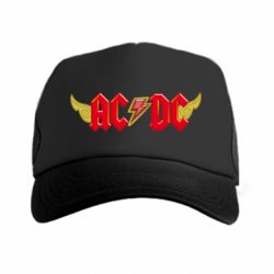 Кепка-тракер AC/DC с крыльями - PrintSalon