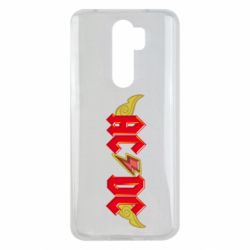 Чехол для Xiaomi Redmi Note 8 Pro AC/DC с крыльями - PrintSalon