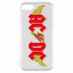 Чехол для iPhone SE 2020 AC/DC с крыльями - PrintSalon