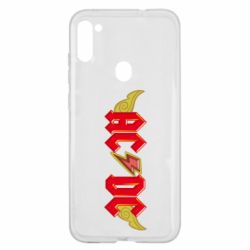 Чехол для Samsung A11/M11 AC/DC с крыльями - PrintSalon