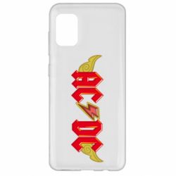 Чехол для Samsung A31 AC/DC с крыльями - PrintSalon