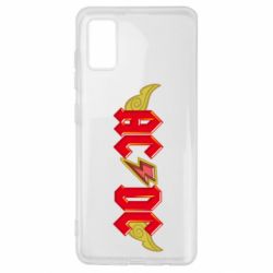 Чехол для Samsung A41 AC/DC с крыльями - PrintSalon
