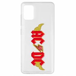 Чехол для Samsung A51 AC/DC с крыльями - PrintSalon