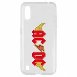 Чехол для Samsung A01/M01 AC/DC с крыльями - PrintSalon