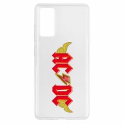 Чехол для Samsung S20 FE AC/DC с крыльями - PrintSalon