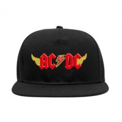 Снепбек AC/DC с крыльями - PrintSalon