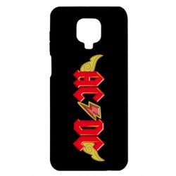 Чехол для Xiaomi Redmi Note 9S/9Pro/9Pro Max AC/DC с крыльями - PrintSalon