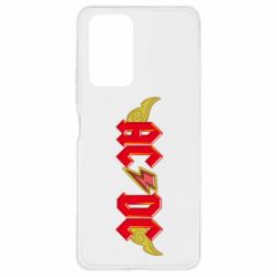 Чехол для Xiaomi Redmi Note 10 Pro AC/DC с крыльями - PrintSalon