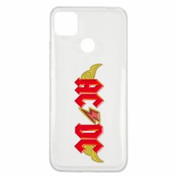 Чехол для Xiaomi Redmi 9c AC/DC с крыльями - PrintSalon