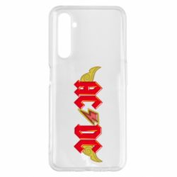 Чехол для Realme 6 Pro AC/DC с крыльями - PrintSalon