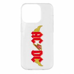 Чехол для iPhone 14 Pro AC/DC с крыльями - PrintSalon