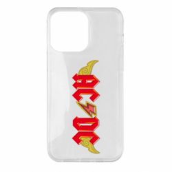 Чехол для iPhone 14 Pro Max AC/DC с крыльями - PrintSalon