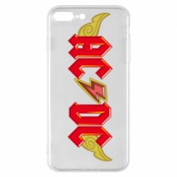 Чехол для iPhone 7 Plus AC/DC с крыльями - PrintSalon