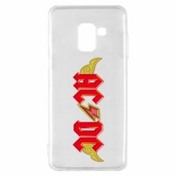 Чехол для Samsung A8 2018 AC/DC с крыльями - PrintSalon