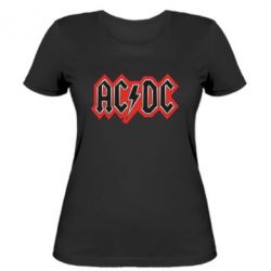 Женская футболка AC/DC Vintage - PrintSalon