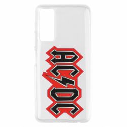 Чехол для Huawei P Smart 2021 AC/DC Vintage - PrintSalon