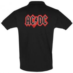 Мужское поло AC/DC Vintage - PrintSalon