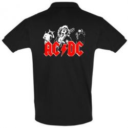 Мужское поло AC DC - PrintSalon