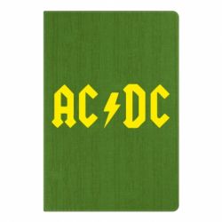 Блокнот з принтом AC DC - PrintSalon