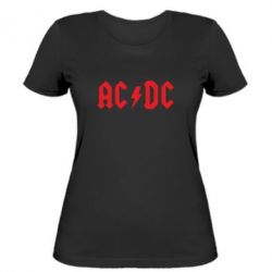 Женская футболка AC DC-PrintSalon Женская футболка AC DC