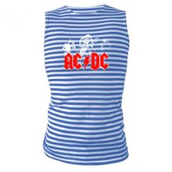 Майка-тельняшка AC DC - PrintSalon