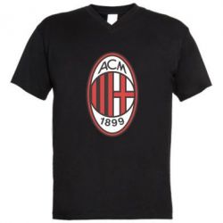 Чоловіча футболка з V-подібним вирізом AC Milan