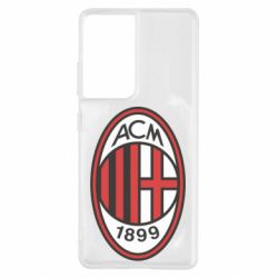 Чохол для Samsung S21 Ultra AC Milan - PrintSalon