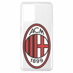 Чохол для Oppo A74 4G AC Milan - PrintSalon