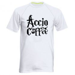 Чоловіча футболка для спорту Accio Coffee - PrintSalon