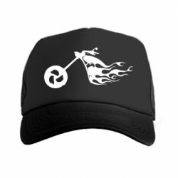 Кепка-тракер Аццкий байк - PrintSalon
