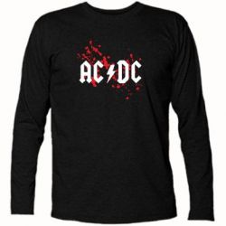 Футболка з довгим рукавом ACDC - PrintSalon