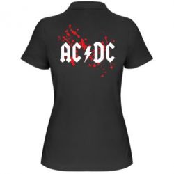 Жіноче поло ACDC - PrintSalon