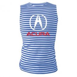 Майка-тельняшка Acura - PrintSalon