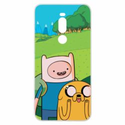 Чохол для Meizu Note 8 Adventure Time, Finn and Jake - PrintSalon