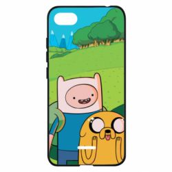 Чохол для Xiaomi Redmi 6A Adventure Time, Finn and Jake - PrintSalon