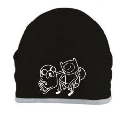 Шапка Adventure Time: Finn and Jake - PrintSalon