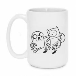 Чашка 420ml Adventure Time: Finn and Jake - PrintSalon